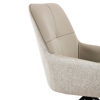 Jedálenská stolička ARNEA I cappuccino/béžová 6