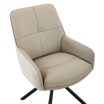 Jedálenská stolička ARNEA I cappuccino/béžová 7