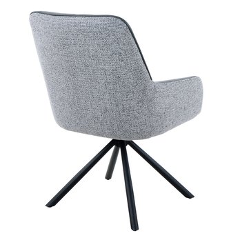 Jedálenská stolička ARNEA I sivá 3