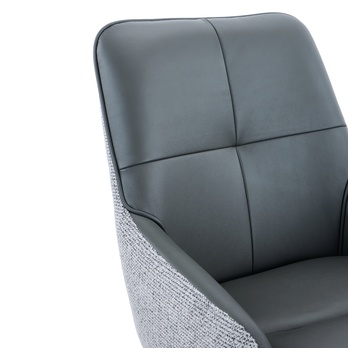 Jedálenská stolička ARNEA I sivá 6