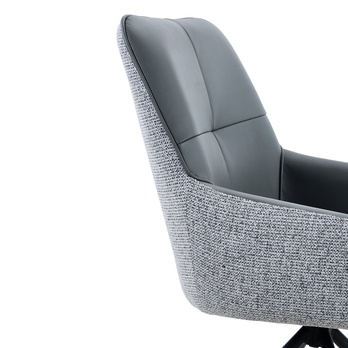 Jedálenská stolička ARNEA I sivá 7