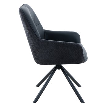 Jedálenská stolička ARNEA II čierna 4