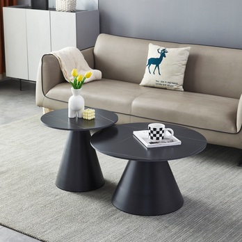 Konferenčný stolík ARNO čierna, sada 2 ks 1