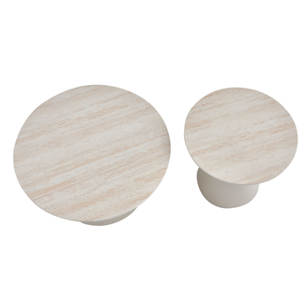 Konferenčný stolík ARNO béžová, sada 2 ks 2