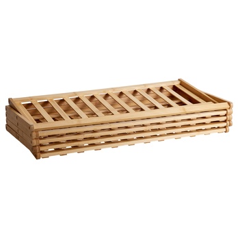 Skrinka na topánky ARON bambus 1