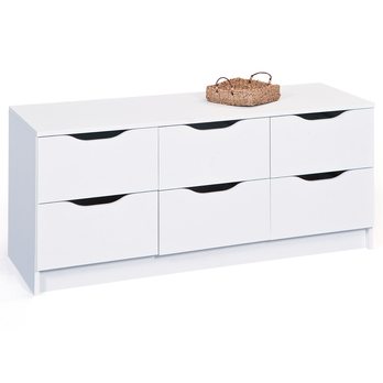 Komoda ARPÁD 6 biela 2