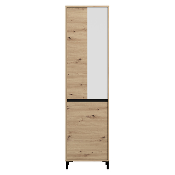 Skriňa ARRAN dub artisan/ matná čierna 3
