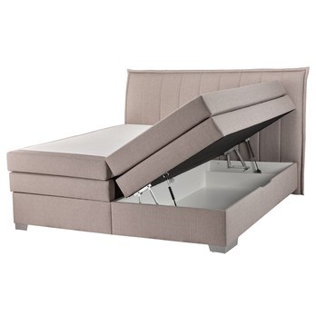 Posteľ boxspring ARTHUR béžová, 180x200 cm 2