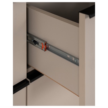 Komoda ARTURO 01B piesková/čierna 5