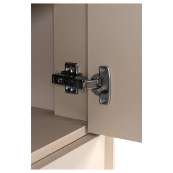 Komoda ARTURO 51B piesková/čierna 7