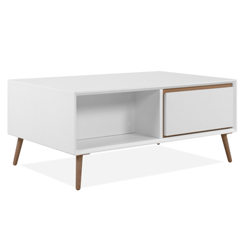 Konferenčný stolík ARTURO 55A biela/dub artisan 2