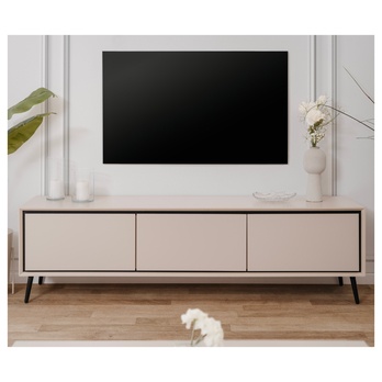 TV komoda ARTURO 57A piesková/čierna 3