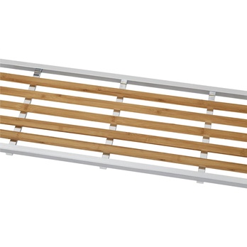 Stojan na šaty ARVID chróm/bambus 4