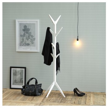 Stojanový vešiak ASCOT biela 1