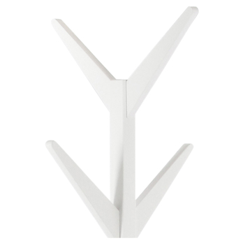 Stojanový vešiak ASCOT biela 2