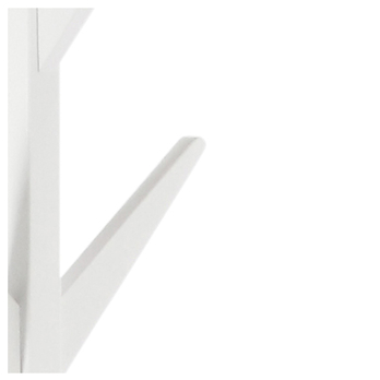 Stojanový vešiak ASCOT biela 4