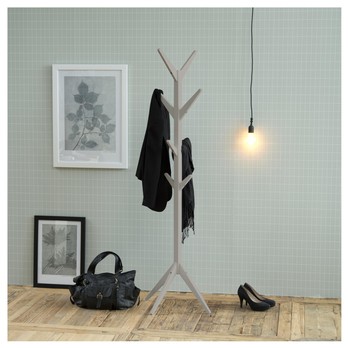 Stojanový vešiak ASCOT sivá 1