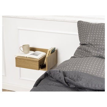 Nočný stolík ASHLAN dub divoký 1