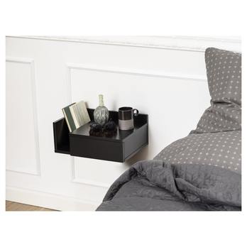 Nočný stolík ASHLAN čierna 1