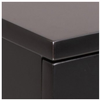 Nočný stolík ASHLAN čierna 6