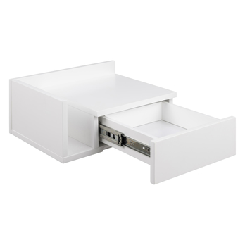 Nočný stolík ASHLAN biela 2