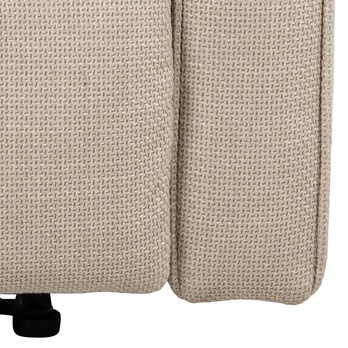 Relaxačné kreslo ASILA béžová/čierna 5