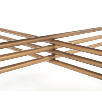 Konferenčný stolík ASMINO čierna/zlatá 2