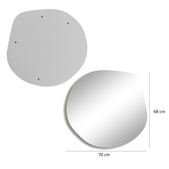 Zrkadlo ASSO šírka 70 cm 7
