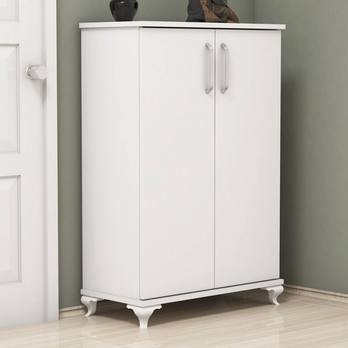 Skrinka na topánky ASTA biela 1