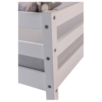 Posteľ s roštom ASTERIN 2 biela, 140x200 cm 3