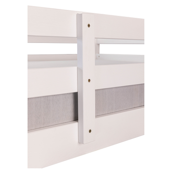 Posteľ s roštom ASTERIN 2 biela, 140x200 cm 4