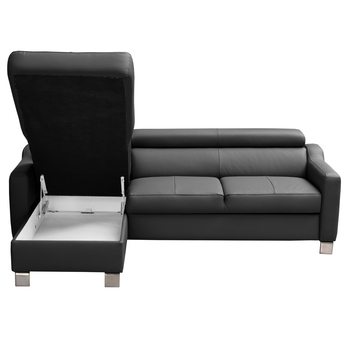 Sedacia súprava ASTI ľavá, čierna 7