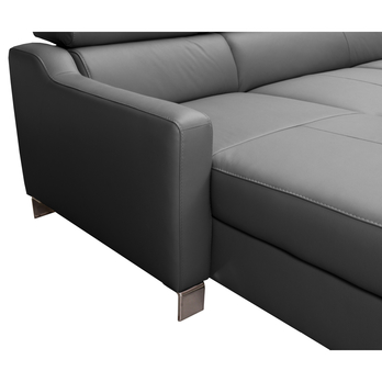 Sedacia súprava ASTI ľavá, čierna 18