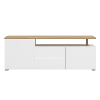 TV stolík ATERNO biela/dub artisan 3