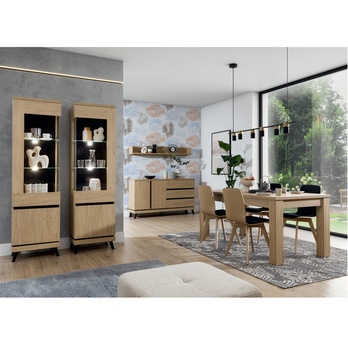 Jedálenský stôl ATHEIA ST08 dub kamenný 1