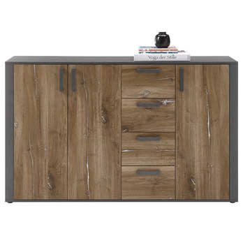 Komoda ATHEN dub flagstaff/matera, šírka 166 cm 3
