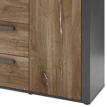 Komoda ATHEN dub flagstaff/matera, šírka 166 cm 4