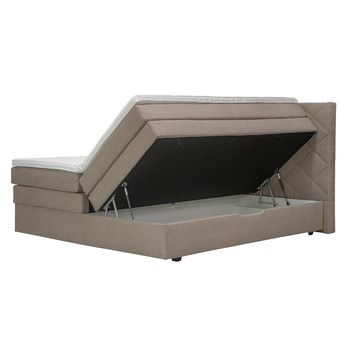 Posteľ boxspring ATIKA béžová, 180x200 cm 1