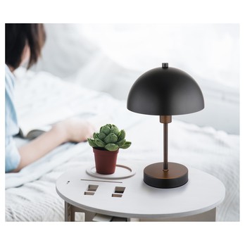 Stolná lampa ATOMA I čierna 1