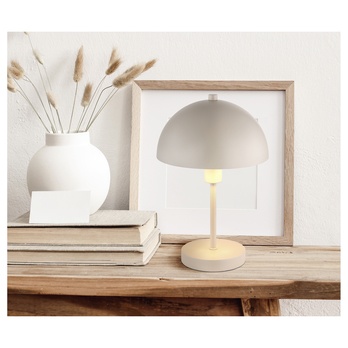 Stolná lampa ATOMA I piesková 1