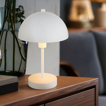 Stolná lampa ATOMA I biela 5
