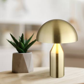 Stolná lampa ATOMA mosadz 1