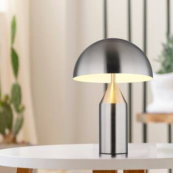Stolná lampa ATOMA nikel 1