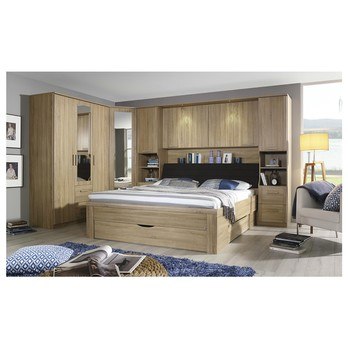 Šatníková skriňa AULIN dub sonoma, šírka 136 cm 1