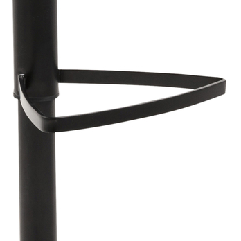 Barová stolička AVANJA sivá/matná čierna 6