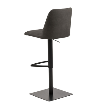 Barová stolička AVANJA sivá/matná čierna 9