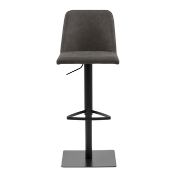 Barová stolička AVANJA sivá/matná čierna 10