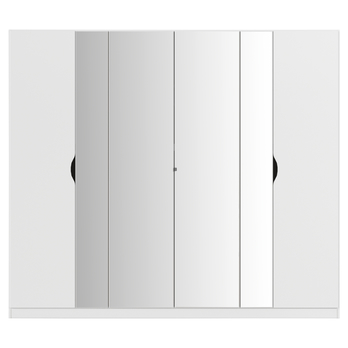 Šatníková skriňa AVELO alpská biela 2