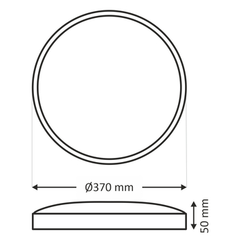 Stropné svietidlo AVEN zlatá, priemer 37 cm 3