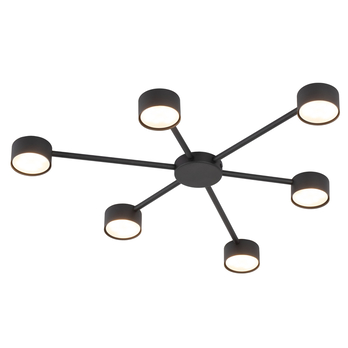 Stropné svietidlo AVIA čierna 4